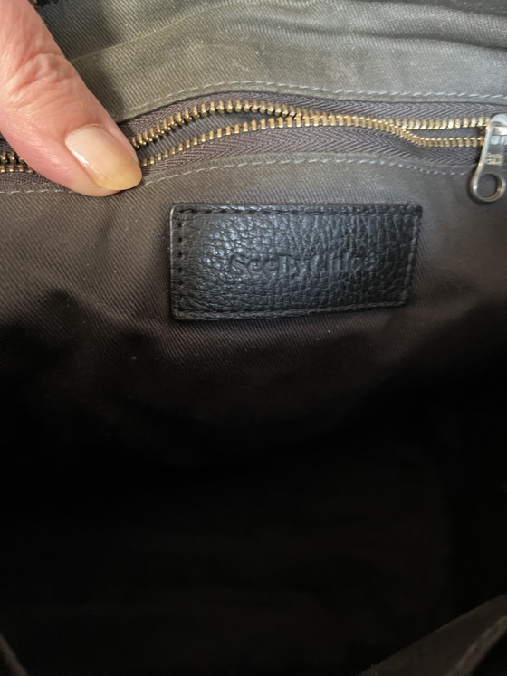 Image 1 of See by Chloé black leather bag