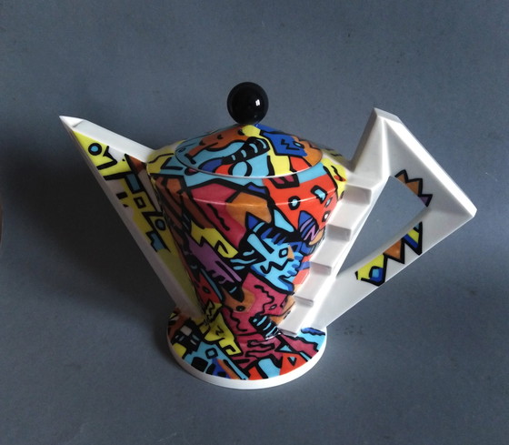 Image 1 of Heide Warlamis 'Vienna Collection' Pop-Art/Postmoderne Cafetière 1980'S