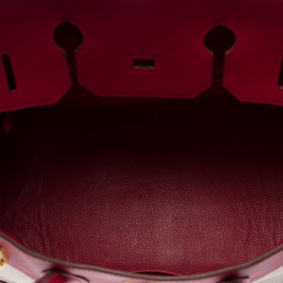 Image 1 of Birkin 35 in Pink Canvas