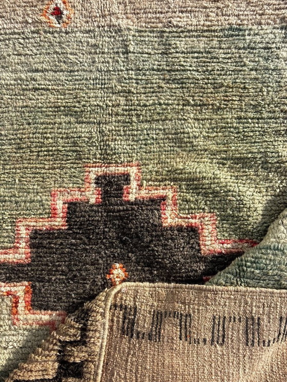 Image 1 of Moroccan Pink Boujad Wool rug 200x300 cm - Berber rug -Vintage Moroccan rug