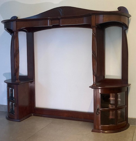 Image 1 of Decoene Vitrine und Kaminsimsspiegel