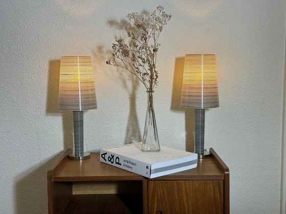 Image 1 of Set of 2 Foscarini Lite Tavolo Grande Table Lamps – Iconic Italian Design