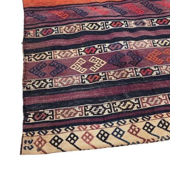 Image 1 of Antico sacco per cereali in lana kilim Marash, inizi del 1900