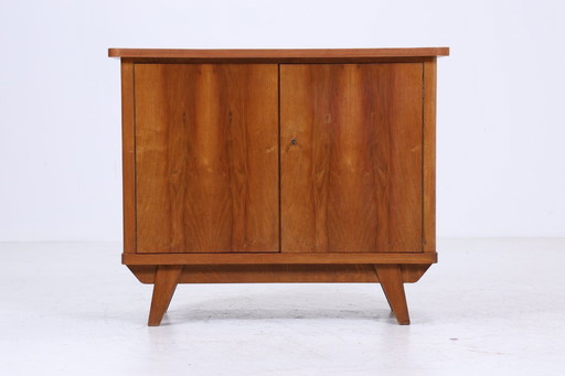 Beautiful vintage chest of drawers 60s | Mid - Century cabinet | Small sideboard retro wood storage #06-21