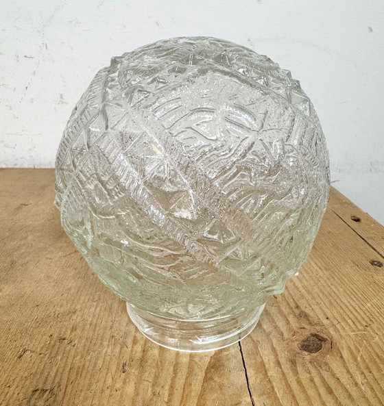 Image 1 of Vintage witte porseleinen plafondlamp, jaren 70