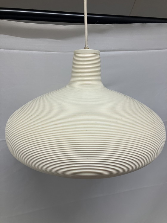 Image 1 of Vintage jaren 60 Rotaflex hanglamp met originele plafondkap!