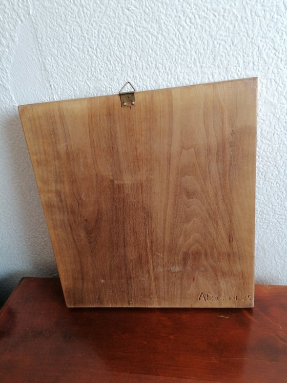 Image 1 of Handgesneden Houtsnijwerk - Leeuw