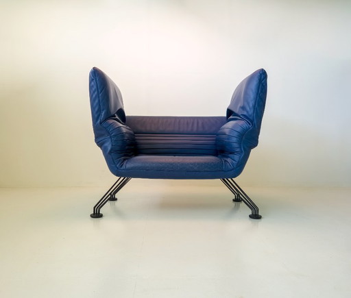 Poltrona De Sede DS-142 con schienale alto – Winfried Totzek – Svizzera, anni '80