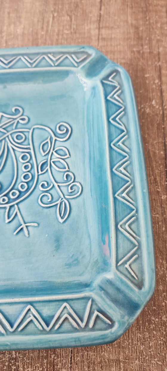 Image 1 of Ceramic pocket organizer signed Farci G. Vallauris 1960s