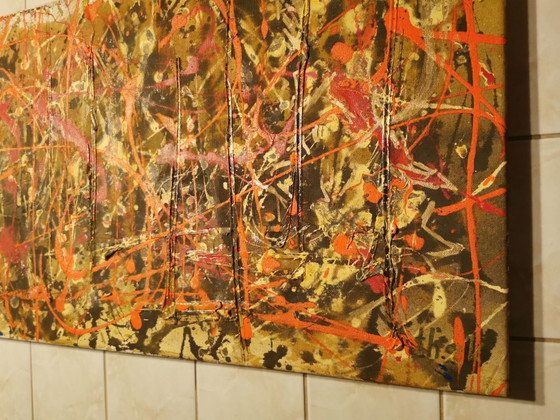Pintura abstracta de th. G. Kellnberger – Arte, Lienzo (photo 6 of 12)