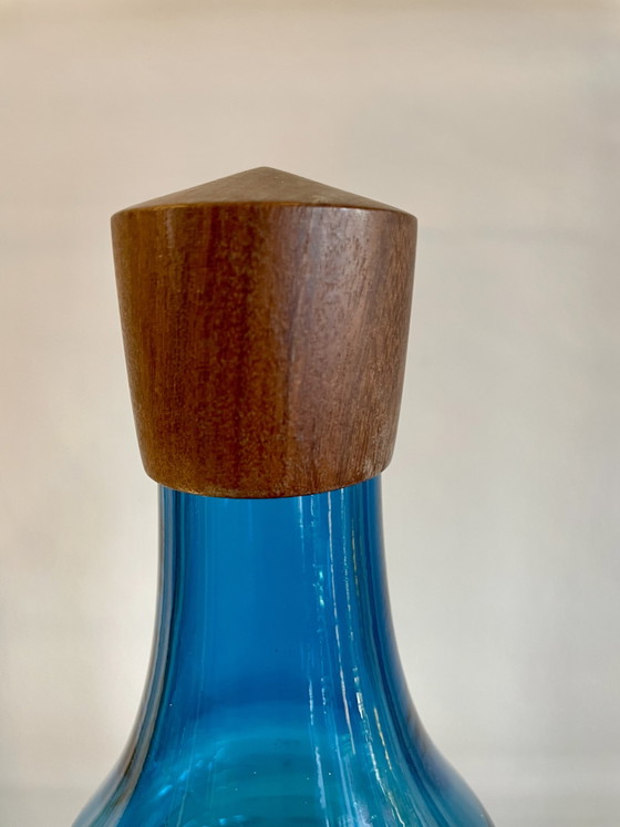 Image 1 of Caraffa, bottiglia, decanter Göran Wärff Tropico in vetro soffiato a bocca, Pukeberg, Svezia