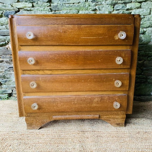 Vintage Chest of drawers - flower handles