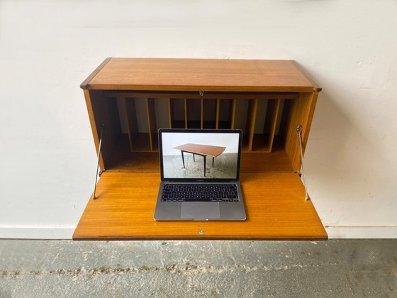 Image 1 of Scrivania da parete in stile Mid-Century Modern di Beaver e Tapley