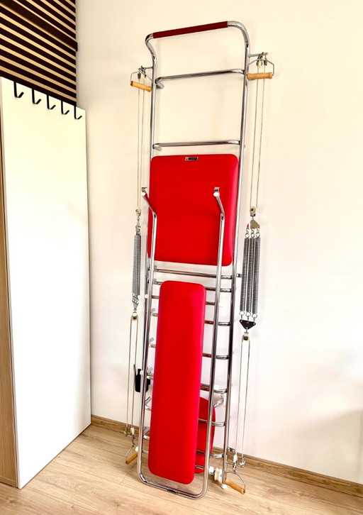 1960er Norse Pioneer Trainingsgerät Heim-Fitnessstudio Sprossenwand Ribbevegg