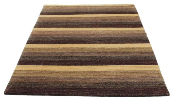 Modern Designer Hand-knotted Wool Rug New & Unused 202 x 144 cm, Rugs & carpets, Beige (photo 3 of 9)