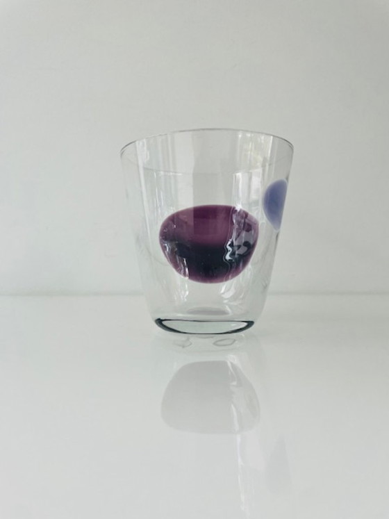 Image 1 of IKEA Fabulös glass set of 4 colored design