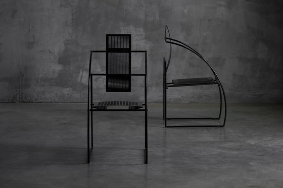 Image 1 of Quinta-Stühle von Mario Botta für Alias, Italien, 1980er Jahre