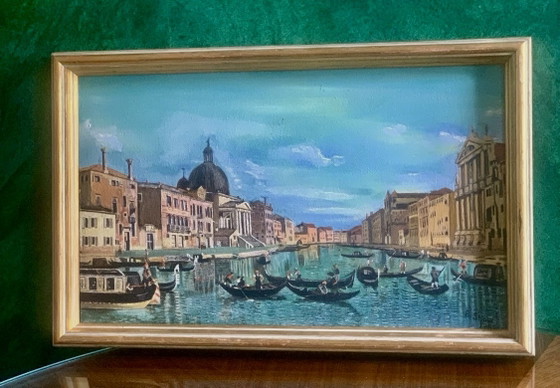 Venecia - El Gran Canal - B. Shaw 1969 – Pinturas y dibujos, Wood (photo 7 of 14)
