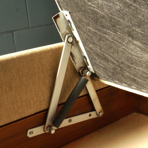 Image 1 of Ensemble de bancs pliants danois – Den Blaa Fabrik – 1960