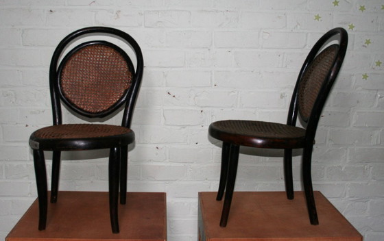 Image 1 of 2 seggioloni/sedute per allattamento in stile Thonet