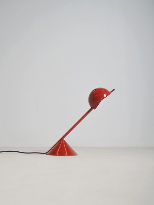 Italian desk lamp with geometric shapes, 1970s