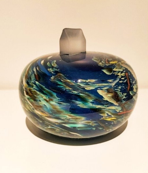 Kosta Boda sculptuur "Earth my universe" door Bertil Vallien