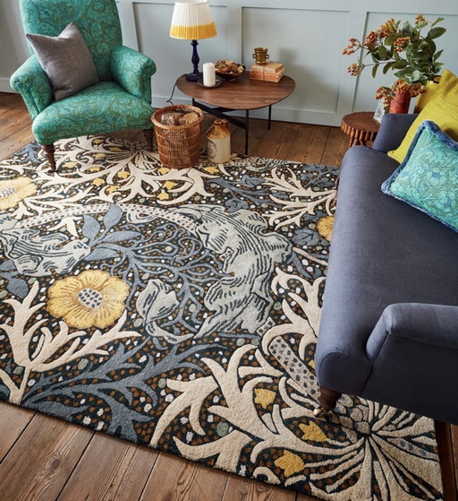 Brink & Campman Seaweed rug Teal 2 x 280