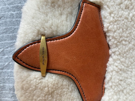 Isabel Marant Botsy Shearling Bag – Shoulder bags, Leather, Wool (photo 4 of 6)