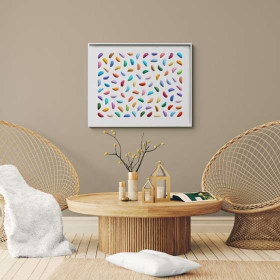 Image 1 of Décoration murale - Festival des moules - 73 x 93 cm