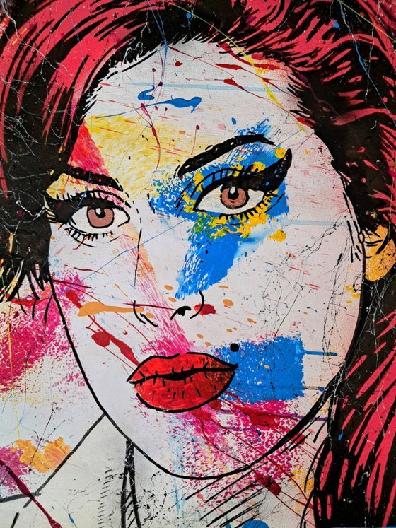 Image 1 of Gongas - Amy Winehouse - Artist canvas