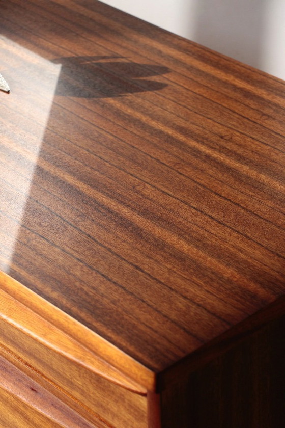 Image 1 of Meuble Vintage Zebrano et Noyer Morris of Glasgow