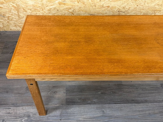Tavolino da caffè o tavolo da pranzo regolabile in rovere, design danese anni '60 '70 – Tavolini da caffè (photo 9 of 21)