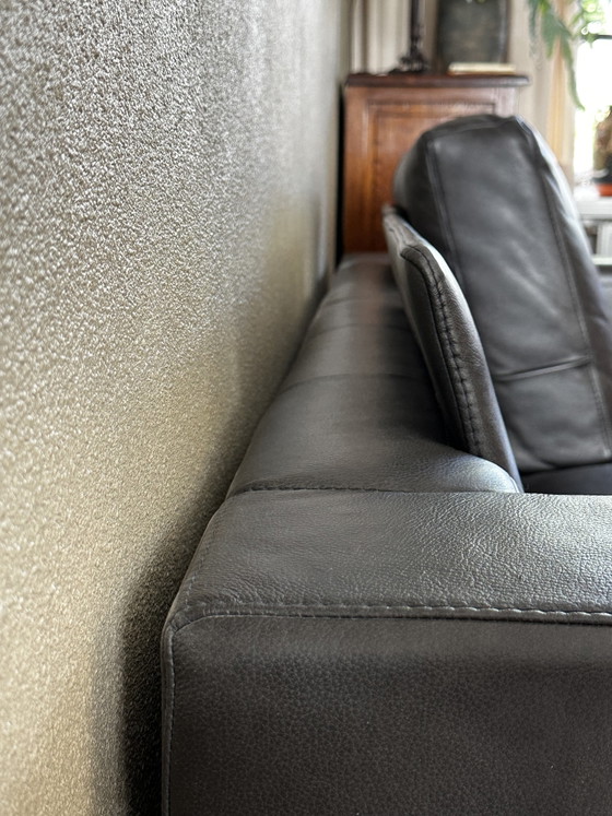 Image 1 of Bert Plantagie 3-Seater Leather Sofa
