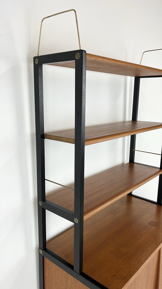 Swedish vintage teak veneer Bookcases – Wood, Scandinavian (photo 10 of 14)
