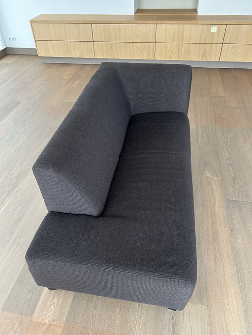 Chaise longue, Montel, modèle Event, brun chocolat