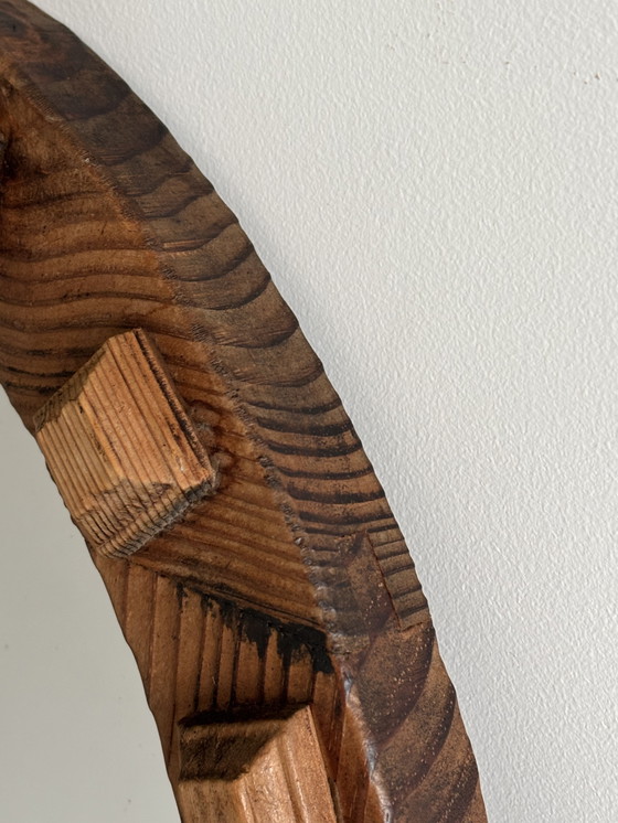 Image 1 of Brutalist handmade mirror 50x40cm 