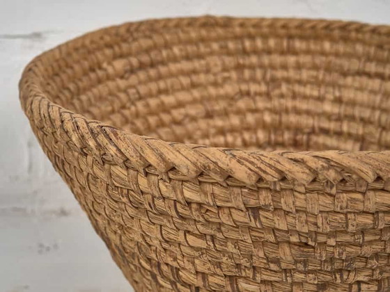 Panier en osier ancien (c.1930) #1, Objets déco, Marron (photo 12 sur 12)