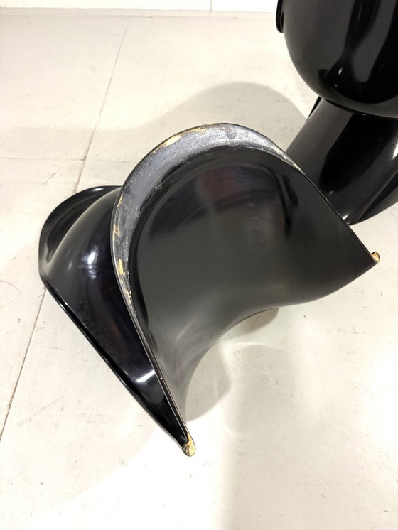 Image 1 of 2 x First Edition Panton Chairs Verner Panton Herman Miller 1960's