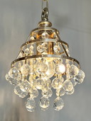 Lampadario a sospensione in cristallo Swarovski