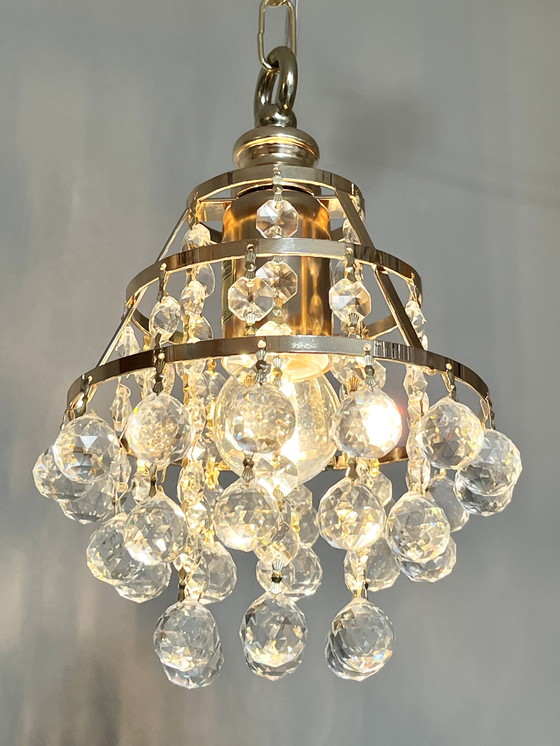 Image 1 of Lampadario a sospensione in cristallo Swarovski