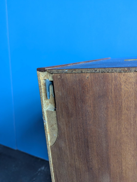 Image 1 of Meuble bar/plateau vinyle vintage danois - HG Furniture