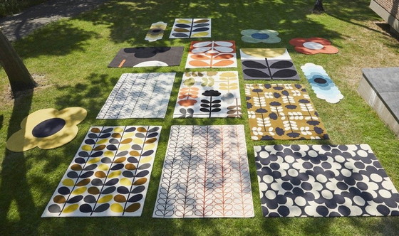 Image 1 of Tapis Brink and Campman Orla Kiely Cut Multi Stem NEUF