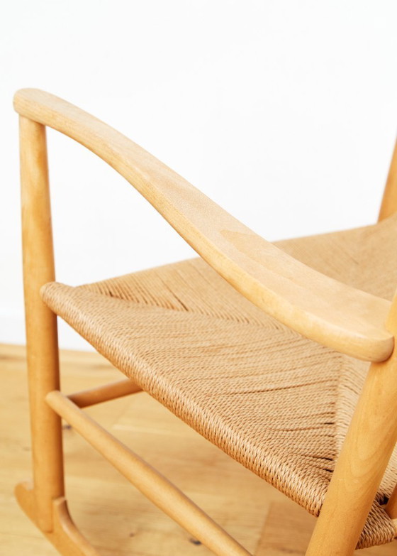 Image 1 of Rocking Chair J16 Vintage par Hans J. Wegner pour FDB Møbler