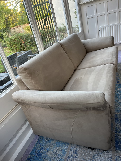 Banque Montèl 2,5-zits – microvezel taupe – t