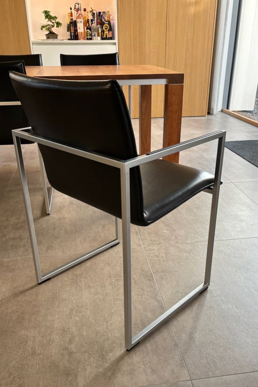 6x Arco Frame XL dining chairs