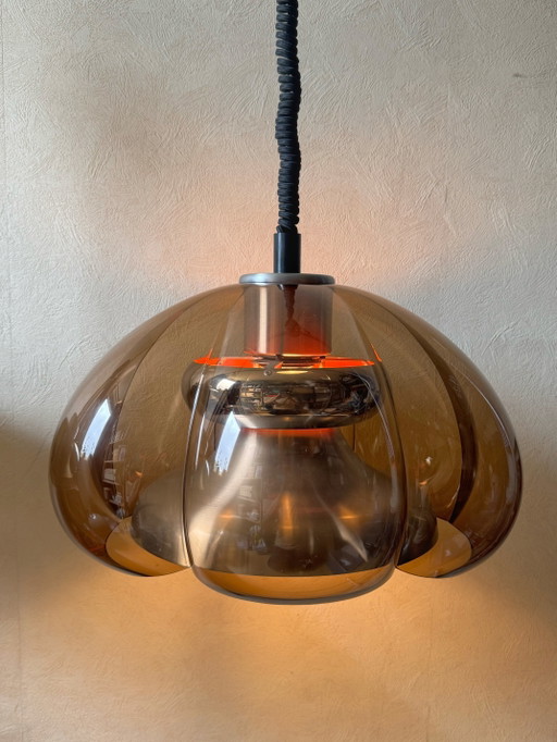 Vintage Dijkstra Flower Power Space Age Pendant Lamp 1970s – Dijkstra Lampen, hanglampen, Plastic