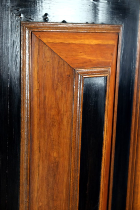 Image 1 of 18de eeuwse Hollandse Kussenkast / Dutch 18th century Kussenkast