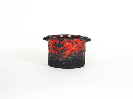 Image 1 of Ceramic vase, Fat Lava, German design, 1960s, made in Germany
