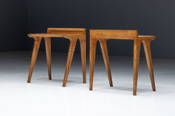 Image 1 of Porte-bagages conçus par Gio Ponti pour l'hôtel Parco, Italie, années 1950