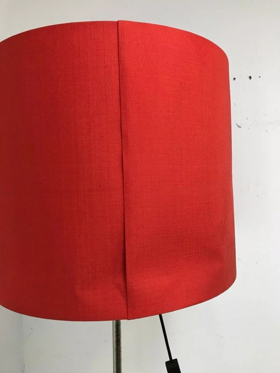 Image 1 of Lámpara de pie de los años 60 y 70, lámpara de pie, lámpara de pie, lámpara de diseño de la era espacial, metal